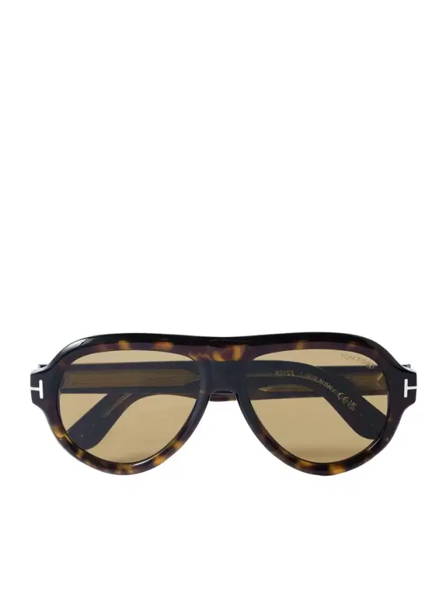 Tom Ford Icon Tortoiseshell Aviator-style Acetate Sunglasses