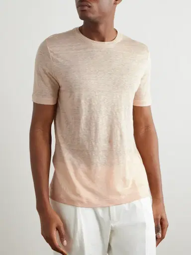 Loro Piana Linen T-Shirt - Men | Thumbnail 3 Loro Piana Linen T-Shirt - Men | Thumbnail 3