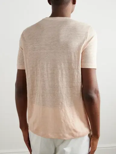 Loro Piana Linen T-Shirt - Men | Thumbnail 4 Loro Piana Linen T-Shirt - Men | Thumbnail 4