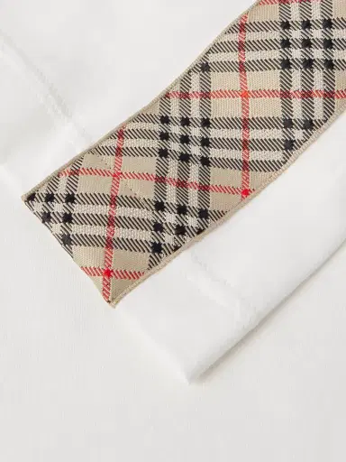 Burberry Checked Cotton-Jersey T-Shirt - Men | Thumbnail 5 Burberry Checked Cotton-Jersey T-Shirt - Men | Thumbnail 5