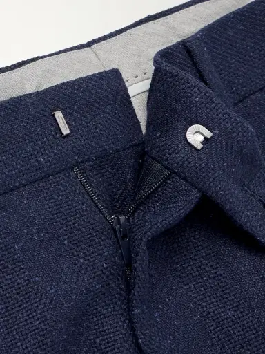 Brunello Cucinelli Tapered Pleated Striped Linen, Silk, Wool and Cotton-Blend Suit Trousers - Men | Thumbnail 7 Brunello Cucinelli Tapered Pleated Striped Linen, Silk, Wool and Cotton-Blend Suit Trousers - Men | Thumbnail 7