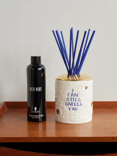 L'Objet Ruan Hoffman Reed Diffuser Set - Veti-Vert - Men | Thumbnail 1 L'Objet Ruan Hoffman Reed Diffuser Set - Veti-Vert - Men | Thumbnail 1