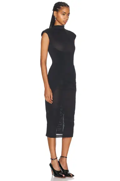ALAÏA Highneck Dress | Thumbnail 2 ALAÏA Highneck Dress | Thumbnail 2