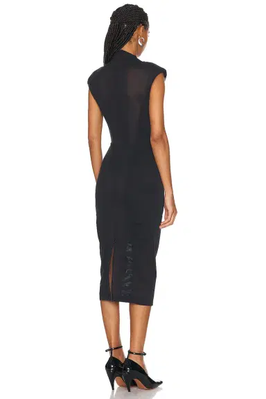 ALAÏA Highneck Dress | Thumbnail 3 ALAÏA Highneck Dress | Thumbnail 3