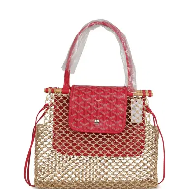 goyard Goyard Goyardine Canvas Fuchsia Aligre Bag Raffia Net Palladium Hardware | Thumbnail 1 goyard Goyard Goyardine Canvas Fuchsia Aligre Bag Raffia Net Palladium Hardware | Thumbnail 1
