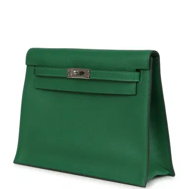 HERMÈS Hermes Kelly Danse Cactus Verso Evercolor Palladium Hardware | Thumbnail 5 HERMÈS Hermes Kelly Danse Cactus Verso Evercolor Palladium Hardware | Thumbnail 5