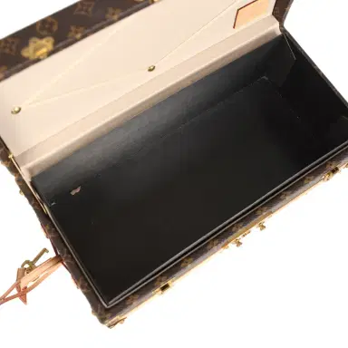 Louis Vuitton Pre-owned Louis Vuitton Malle Fleurs Trunk Brown Monogram Brass Hardware | Thumbnail 11 Louis Vuitton Pre-owned Louis Vuitton Malle Fleurs Trunk Brown Monogram Brass Hardware | Thumbnail 11