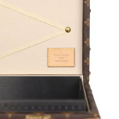 Louis Vuitton Pre-owned Louis Vuitton Malle Fleurs Trunk Brown Monogram Brass Hardware | Thumbnail 13 Louis Vuitton Pre-owned Louis Vuitton Malle Fleurs Trunk Brown Monogram Brass Hardware | Thumbnail 13