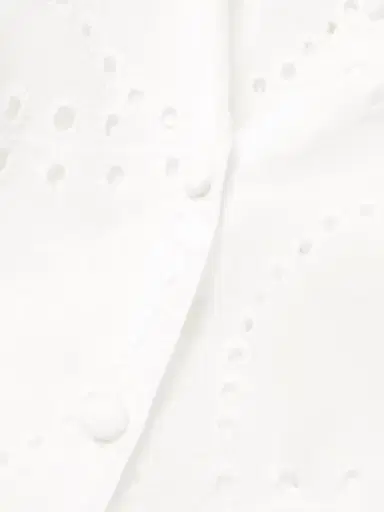 Loretta Caponi Azzurra Broderie Anglaise Cotton-poplin Blouse | Thumbnail 4 Loretta Caponi Azzurra Broderie Anglaise Cotton-poplin Blouse | Thumbnail 4