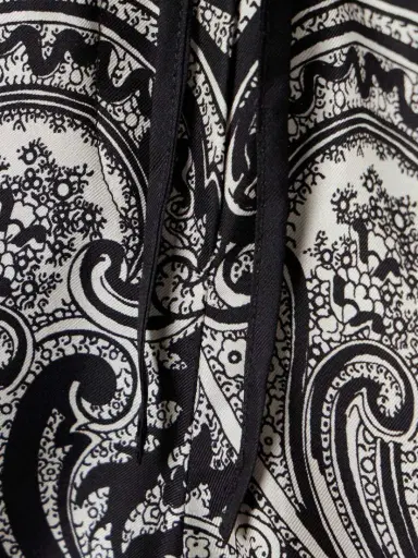 Nili Lotan Frances Bandana-print Silk-twill Shorts | Thumbnail 5 Nili Lotan Frances Bandana-print Silk-twill Shorts | Thumbnail 5