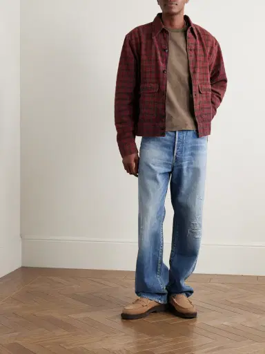 Visvim Jumbo Garment-Dyed Cotton-Jersey T-Shirt - Men | Thumbnail 2 Visvim Jumbo Garment-Dyed Cotton-Jersey T-Shirt - Men | Thumbnail 2