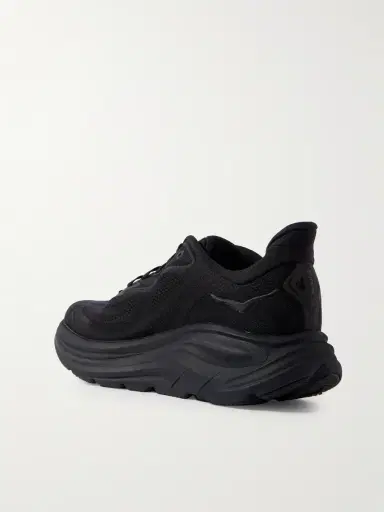 Hoka Clifton 10 Rubber-Trimmed Jacquard Running Sneakers - Men | Thumbnail 4 Hoka Clifton 10 Rubber-Trimmed Jacquard Running Sneakers - Men | Thumbnail 4