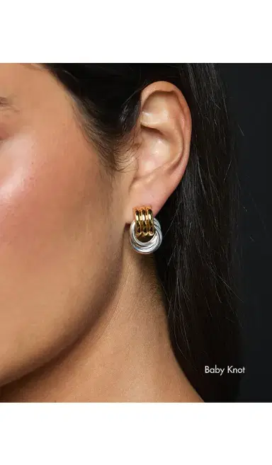 Heaven Mayhem Baby Knot Earrings | Thumbnail 2 Heaven Mayhem Baby Knot Earrings | Thumbnail 2