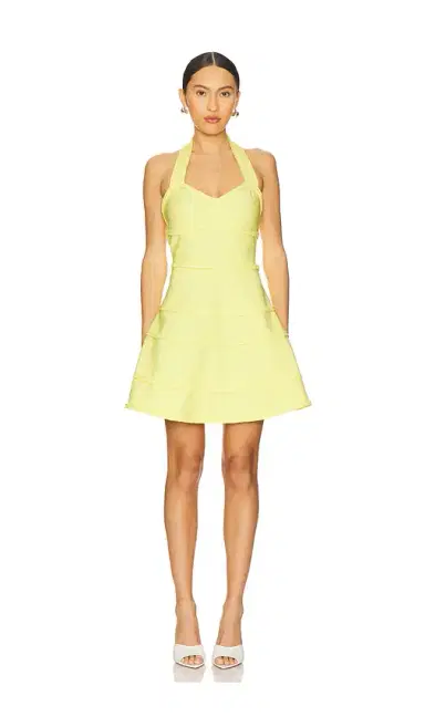 Elliatt Katlyn Halter Mini Dress | Thumbnail 1 Elliatt Katlyn Halter Mini Dress | Thumbnail 1