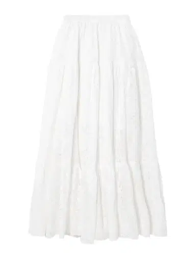 Erdem Tiered Cotton-lace Midi Skirt | Thumbnail 1 Erdem Tiered Cotton-lace Midi Skirt | Thumbnail 1