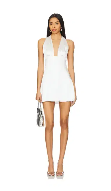 MORE TO COME Christine Halter Mini Dress | Thumbnail 1 MORE TO COME Christine Halter Mini Dress | Thumbnail 1