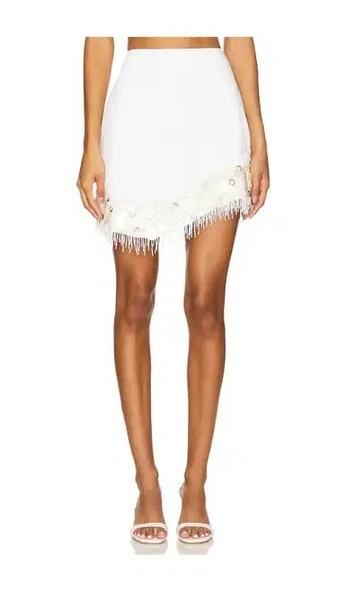 AMUR Nells Shell Beaded Skirt | Thumbnail 1 AMUR Nells Shell Beaded Skirt | Thumbnail 1