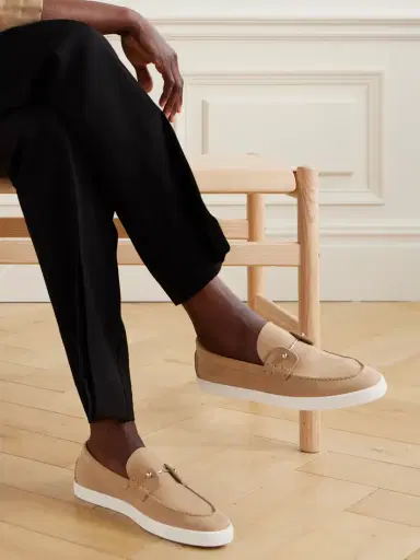 Christian Louboutin Chambeliboat Suede Loafers | Thumbnail 2 Christian Louboutin Chambeliboat Suede Loafers | Thumbnail 2