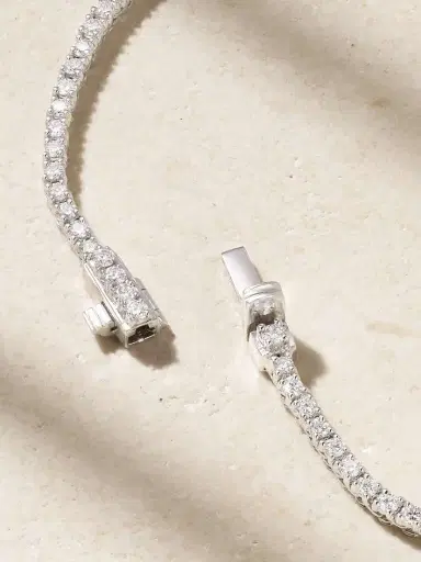 YEPREM 18-karat White Gold Diamond Necklace | Thumbnail 3 YEPREM 18-karat White Gold Diamond Necklace | Thumbnail 3