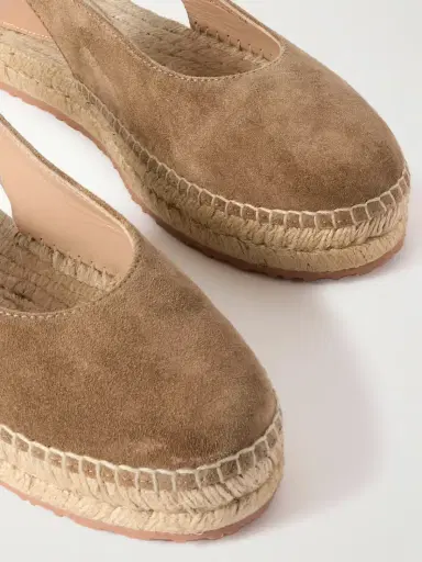 Gianvito Rossi Paz Suede Slingback Espadrilles | Thumbnail 4 Gianvito Rossi Paz Suede Slingback Espadrilles | Thumbnail 4