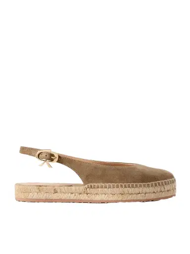 Gianvito Rossi Paz Suede Slingback Espadrilles | Thumbnail 1 Gianvito Rossi Paz Suede Slingback Espadrilles | Thumbnail 1