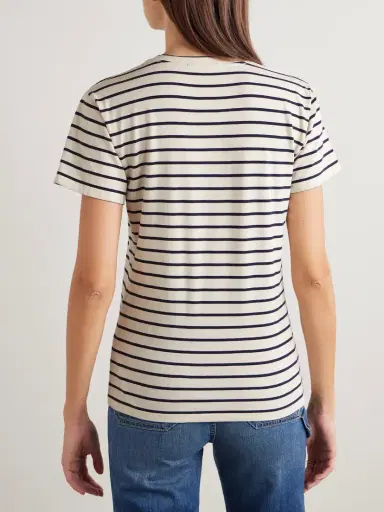 Nili Lotan Lana Striped Cotton-jersey T-shirt | Thumbnail 4 Nili Lotan Lana Striped Cotton-jersey T-shirt | Thumbnail 4