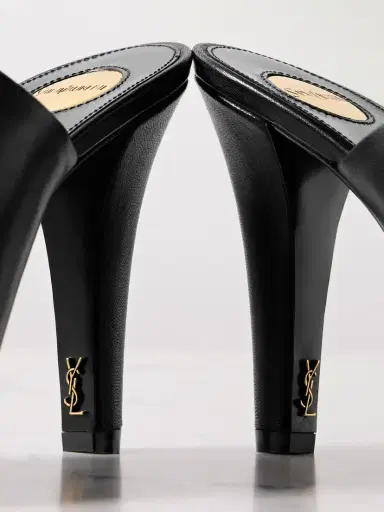 Saint Laurent Jill Leather Mules | Thumbnail 4 Saint Laurent Jill Leather Mules | Thumbnail 4