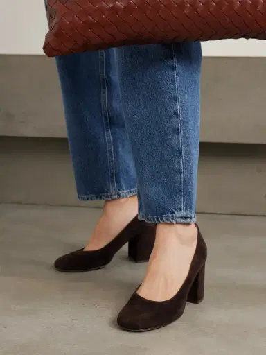 Gianvito Rossi Joelle 70 Suede Pumps | Thumbnail 2 Gianvito Rossi Joelle 70 Suede Pumps | Thumbnail 2