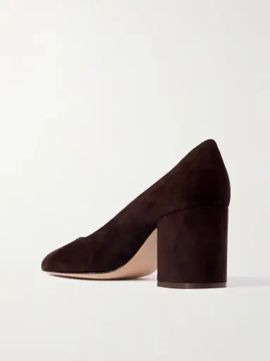 Gianvito Rossi Joelle 70 Suede Pumps | Thumbnail 3 Gianvito Rossi Joelle 70 Suede Pumps | Thumbnail 3