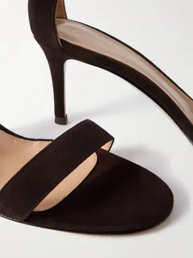 Gianvito Rossi Portofino 70 Suede Sandals | Thumbnail 4 Gianvito Rossi Portofino 70 Suede Sandals | Thumbnail 4
