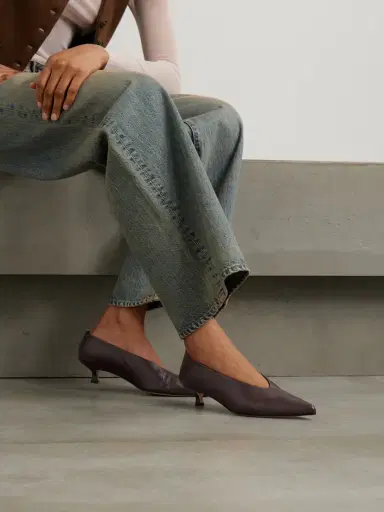 aeyde Clara Leather Pumps | Thumbnail 2 aeyde Clara Leather Pumps | Thumbnail 2