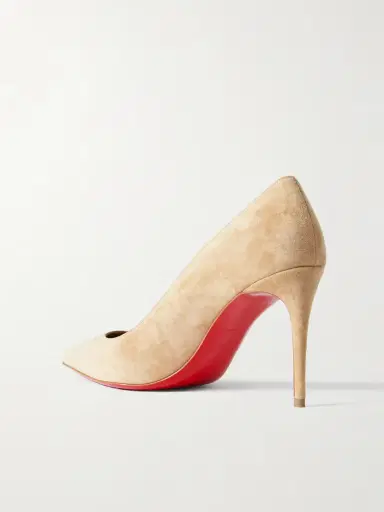 Christian Louboutin Kate 85 Suede Point-toe Pumps | Thumbnail 3 Christian Louboutin Kate 85 Suede Point-toe Pumps | Thumbnail 3