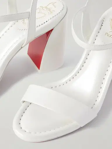 Christian Louboutin Miss Jane 85 Pearlescent Leather Sandals | Thumbnail 4 Christian Louboutin Miss Jane 85 Pearlescent Leather Sandals | Thumbnail 4
