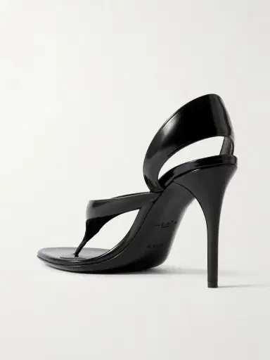 Alaïa Tong 90 Patent-leather Sandals | Thumbnail 3 Alaïa Tong 90 Patent-leather Sandals | Thumbnail 3