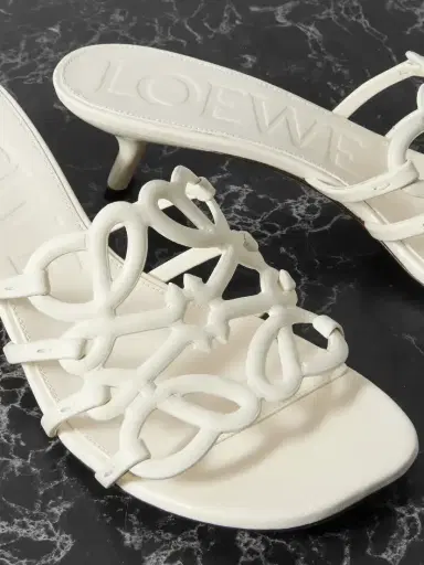 Loewe + Paula's Ibiza Petal Anagram Leather Sandals | Thumbnail 4 Loewe + Paula's Ibiza Petal Anagram Leather Sandals | Thumbnail 4