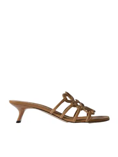 Loewe + Paula's Ibiza Petal Anagram Leather Sandals | Thumbnail 1 Loewe + Paula's Ibiza Petal Anagram Leather Sandals | Thumbnail 1