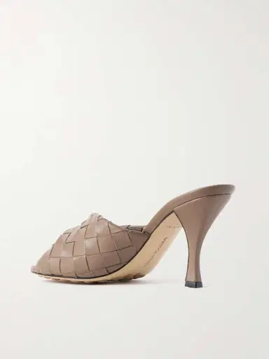 Bottega Veneta Blink Twisted Intrecciato Leather Mules | Thumbnail 3 Bottega Veneta Blink Twisted Intrecciato Leather Mules | Thumbnail 3