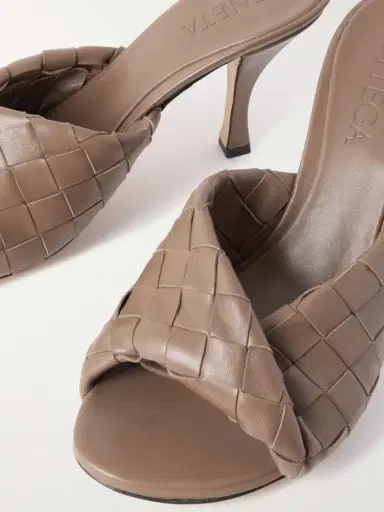 Bottega Veneta Blink Twisted Intrecciato Leather Mules | Thumbnail 4 Bottega Veneta Blink Twisted Intrecciato Leather Mules | Thumbnail 4