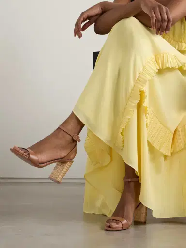 Aquazzura Sunseeker 85 Leather Sandals | Thumbnail 2 Aquazzura Sunseeker 85 Leather Sandals | Thumbnail 2