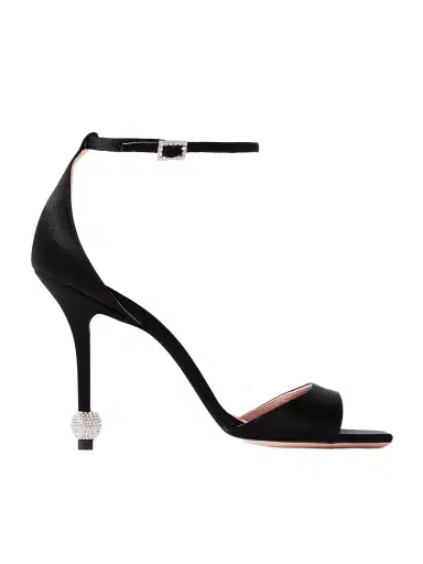 Roger Vivier Marlene 100 Crystal-embellished Satin Sandals | Thumbnail 1 Roger Vivier Marlene 100 Crystal-embellished Satin Sandals | Thumbnail 1