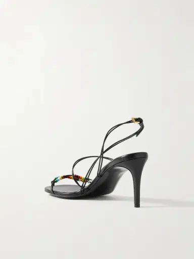 Khaite Loop Bead-embellished Leather Sandals | Thumbnail 3 Khaite Loop Bead-embellished Leather Sandals | Thumbnail 3