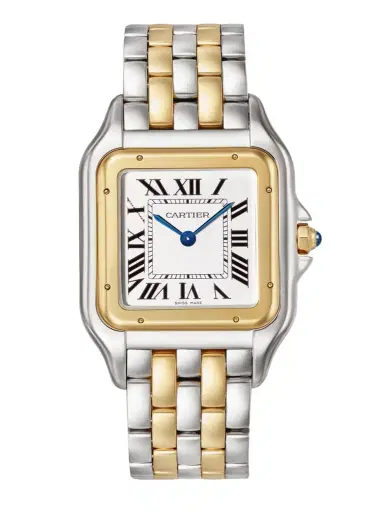 Cartier Panthère De Medium 31mm 18-karat Gold And Stainless Steel Watch | Thumbnail 1 Cartier Panthère De Medium 31mm 18-karat Gold And Stainless Steel Watch | Thumbnail 1