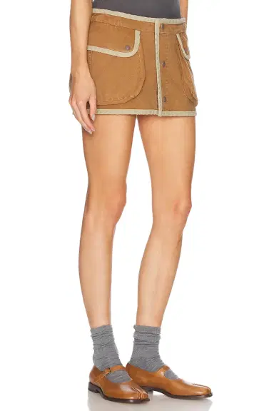 R13 Layered Skort | Thumbnail 2 R13 Layered Skort | Thumbnail 2