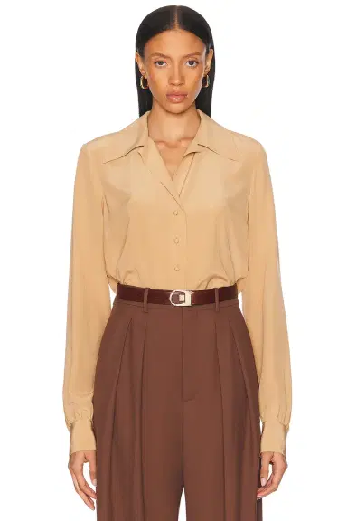 Saint Laurent Button Up Top | Thumbnail 1 Saint Laurent Button Up Top | Thumbnail 1