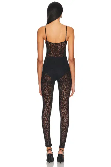 Alexandre Vauthier Panther Lace Catsuit | Thumbnail 3 Alexandre Vauthier Panther Lace Catsuit | Thumbnail 3