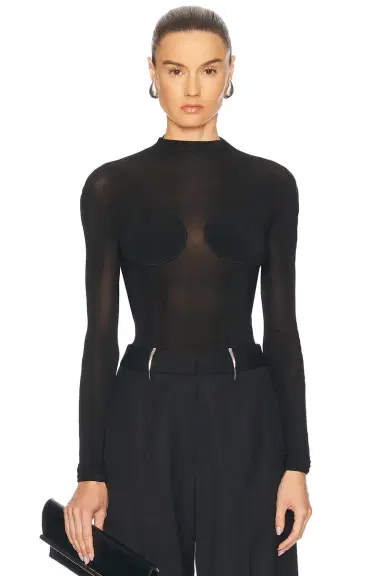 Jean Paul Gaultier Backless Long Sleeve Top | Thumbnail 2 Jean Paul Gaultier Backless Long Sleeve Top | Thumbnail 2