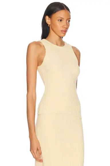 Enza Costa Boucle Knit Tank Top | Thumbnail 2 Enza Costa Boucle Knit Tank Top | Thumbnail 2