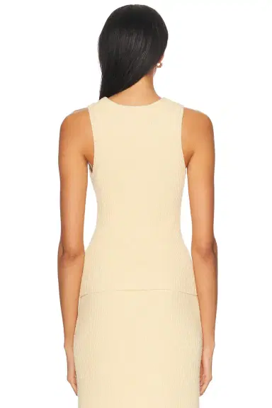Enza Costa Boucle Knit Tank Top | Thumbnail 3 Enza Costa Boucle Knit Tank Top | Thumbnail 3