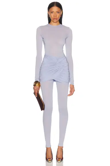 Alexandre Vauthier Mini Wrap Skirt | Thumbnail 5 Alexandre Vauthier Mini Wrap Skirt | Thumbnail 5