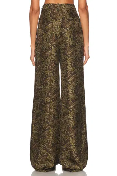 Saint Laurent Wide Leg Pant | Thumbnail 4 Saint Laurent Wide Leg Pant | Thumbnail 4